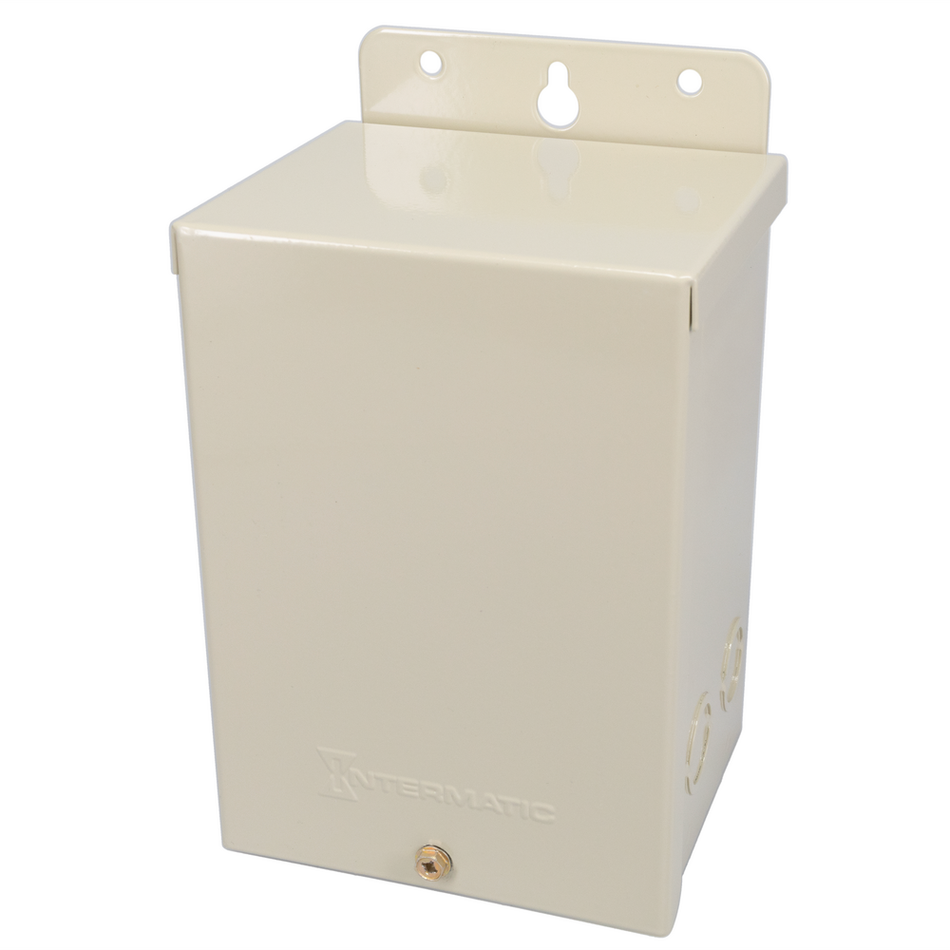 Intermatic PX300, 300 W Pool & Spa Safety Transformer, Beige Steel Enclosure, Input 120V, Output 12,13,14V