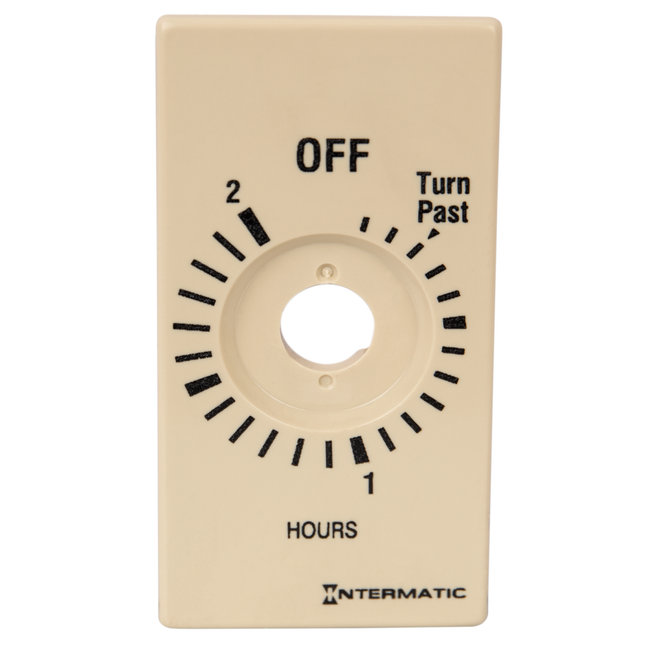 Intermatic 148FD5075, Plate for 2-Hr without HOLD, Ivory (FD2H, FD32H)