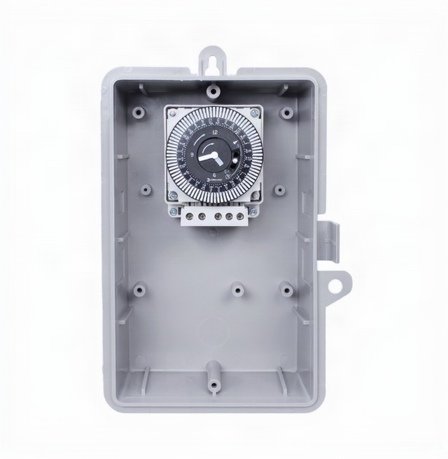 Intermatic GMXSW-I-120, 7-Day Electromechanical Timer, 2 Hour Intervals, Type 1 Indoor Plastic Enclosure, SPDT, 21A, 120V