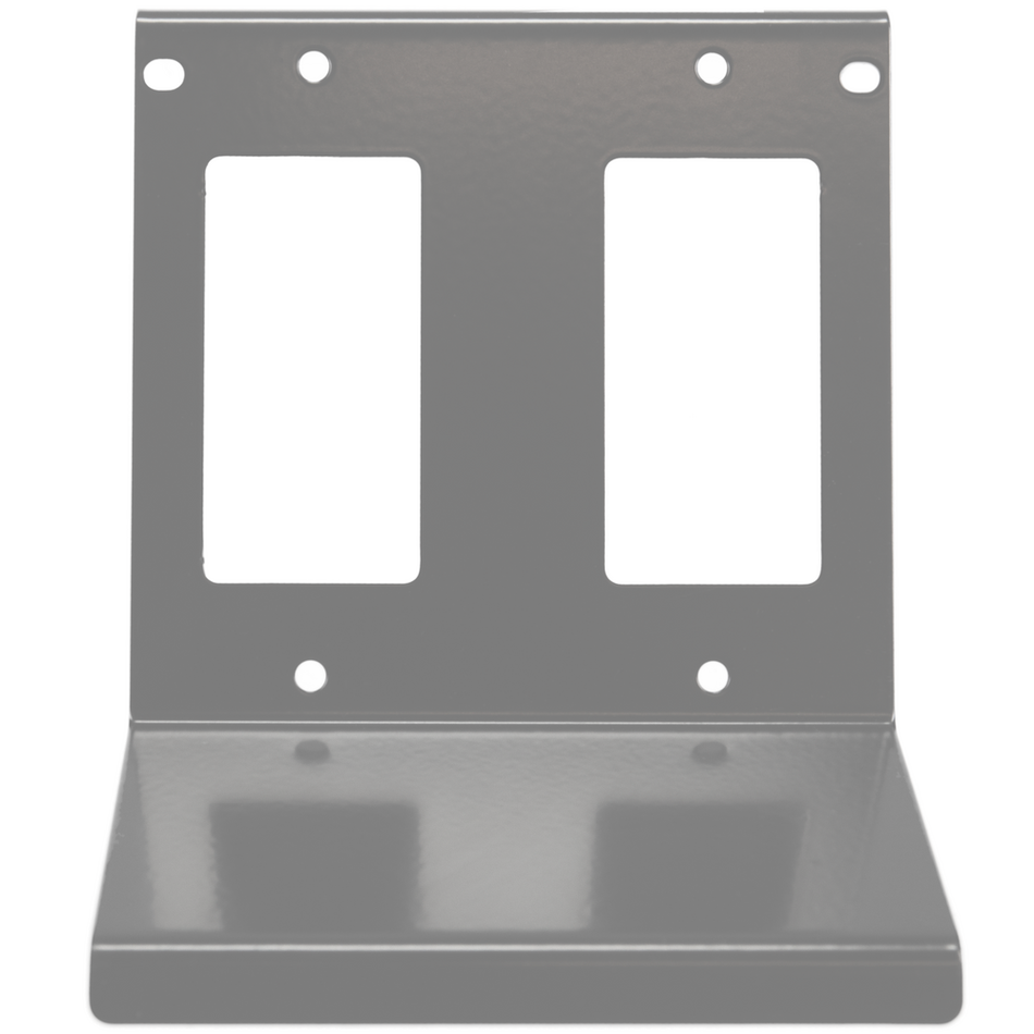 Intermatic MP5GYD, 20A, Double-Gang Mounting Plate, Gray