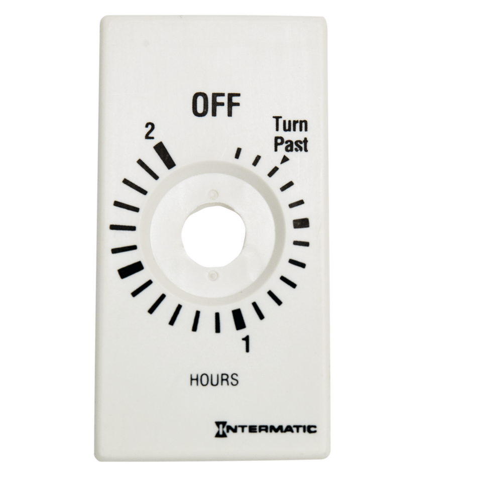 Intermatic 148FD5063, Plate for 2-Hr without HOLD, White (FD2HW, FD32HW)