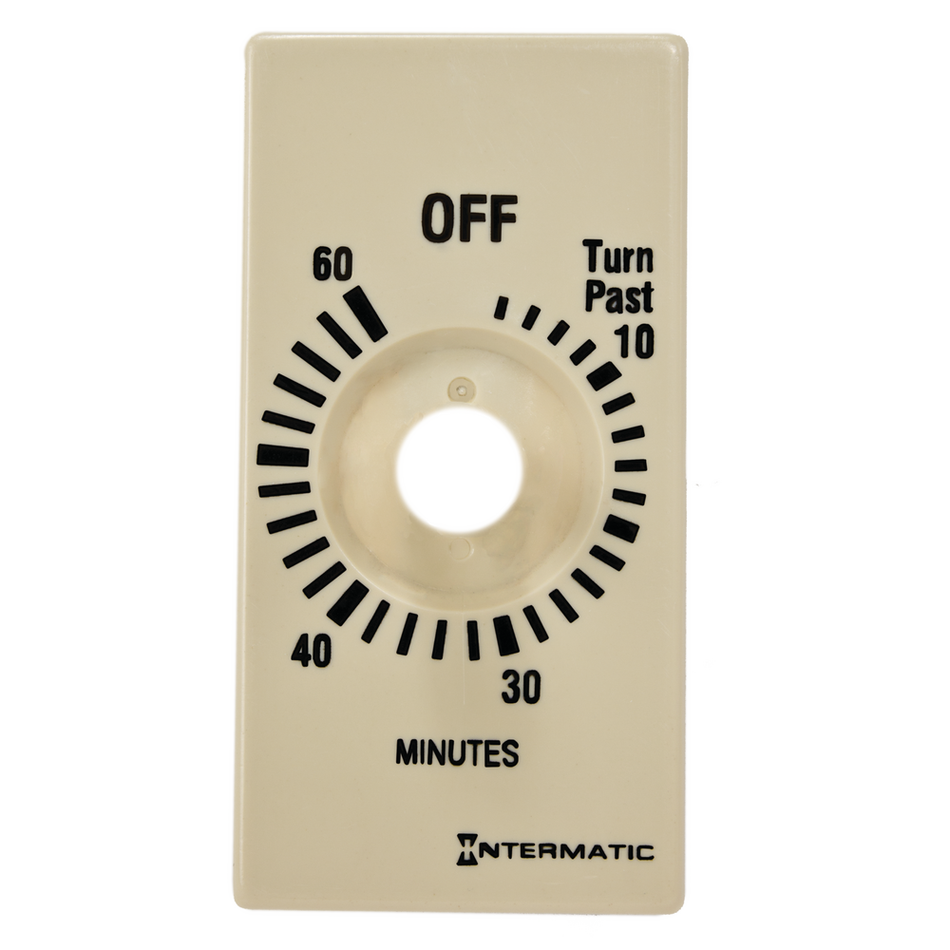 Intermatic FD60MP, Plate for 60-Min without HOLD, Ivory (FD460M, FD60MC)