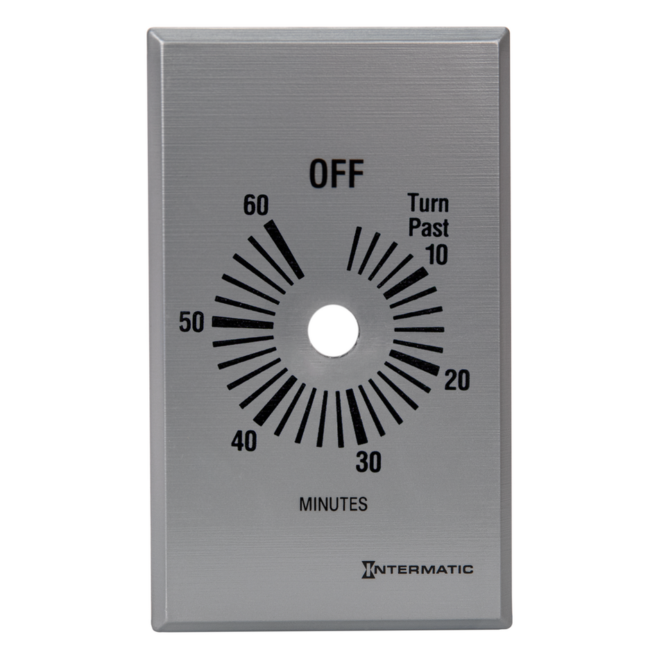 Intermatic FF60MP, Plate for 60-Min without HOLD, Silver (FF360M, FF460M, FF60MC)