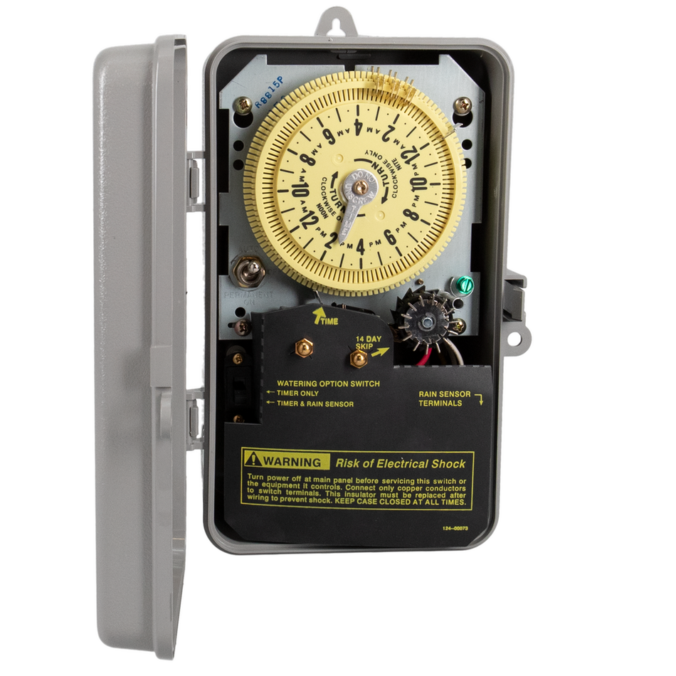 Intermatic R8815P101C, Sprinkler/Irrigation Time Switch with 14-Day Skipper
