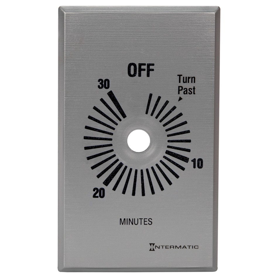 Intermatic FF30MP, Plate for 30-Min without HOLD, Silver (FF30MC, FF330M, FF430M)