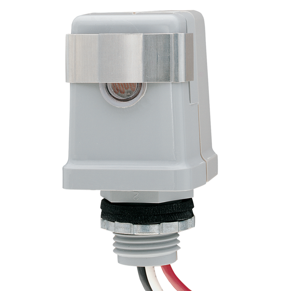Intermatic K4141C, Stem Mount Thermal Photocontrol, Dusk-To-Dawn, 120V, 25A