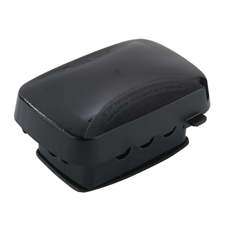 Intermatic WP5100BL, Extra-Duty Plastic In-Use Weatherproof Cover, Single-Gang, Vrt/Hrz, 2.75" Black