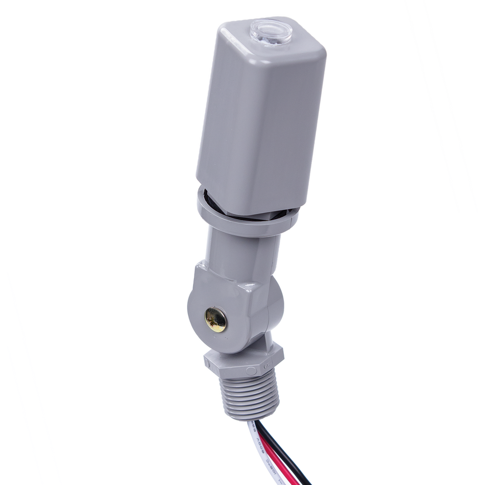 Intermatic EK4736S, NIGHTFOX EK Series Premium Top Lens Stem Mount Electronic Photocontrol, 120-277V