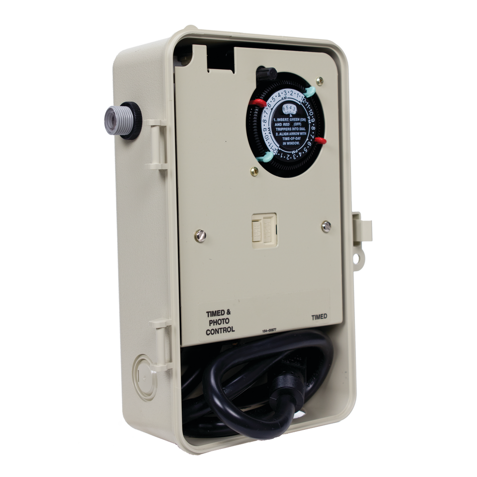 Intermatic P1251P, Two-Circuit Portable Outdoor Timer with Photocontrol, 120V