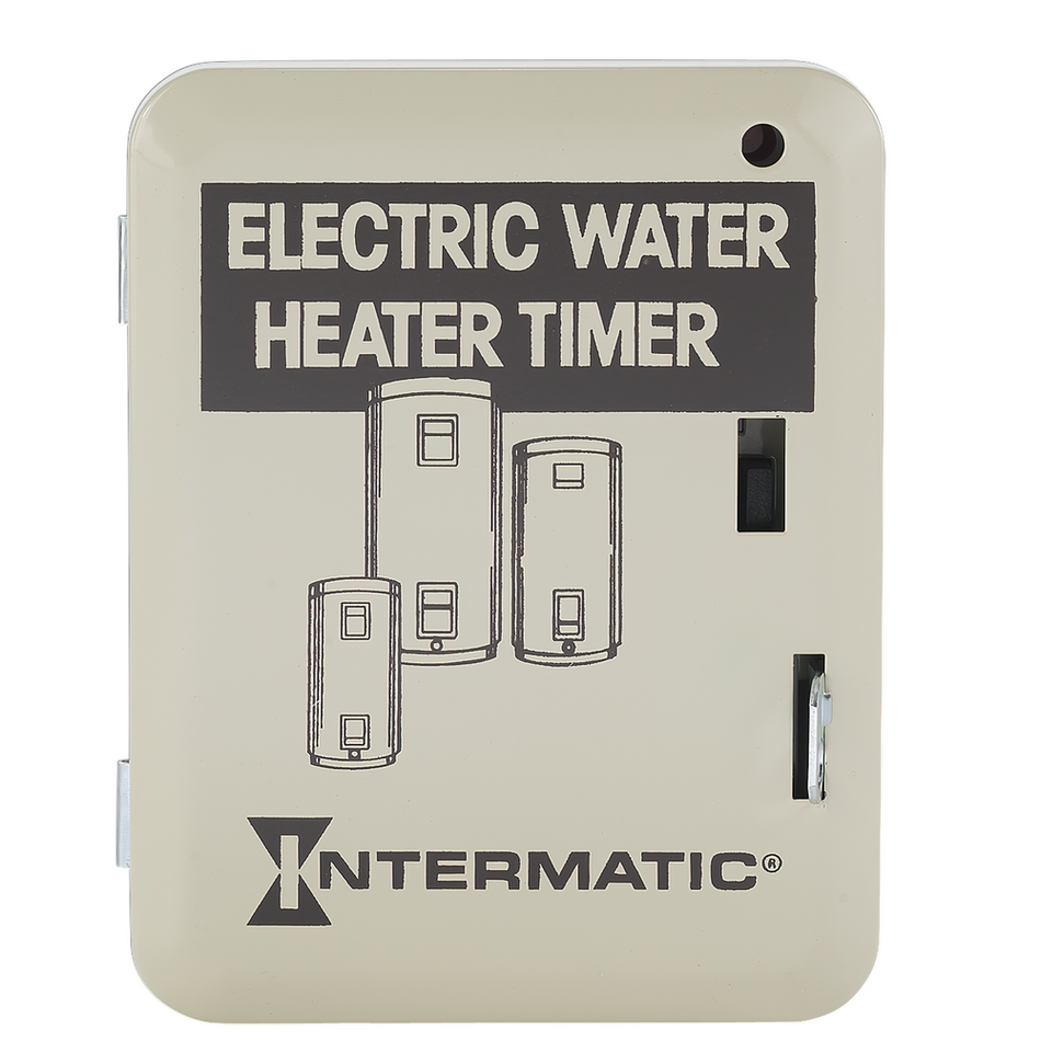 Intermatic WH21, Electric Water Heater timer, 208-250VAC, 60Hz, SPST, 25A