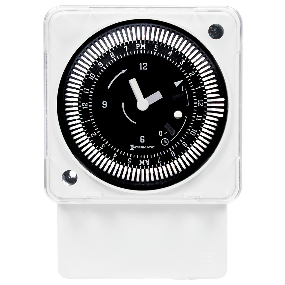 Intermatic MIL72ESTUZ-120, 24-Hour 120V Electromechanical Flush Mount Timer Module, 15 Minute Intervals, 21A, SPDT