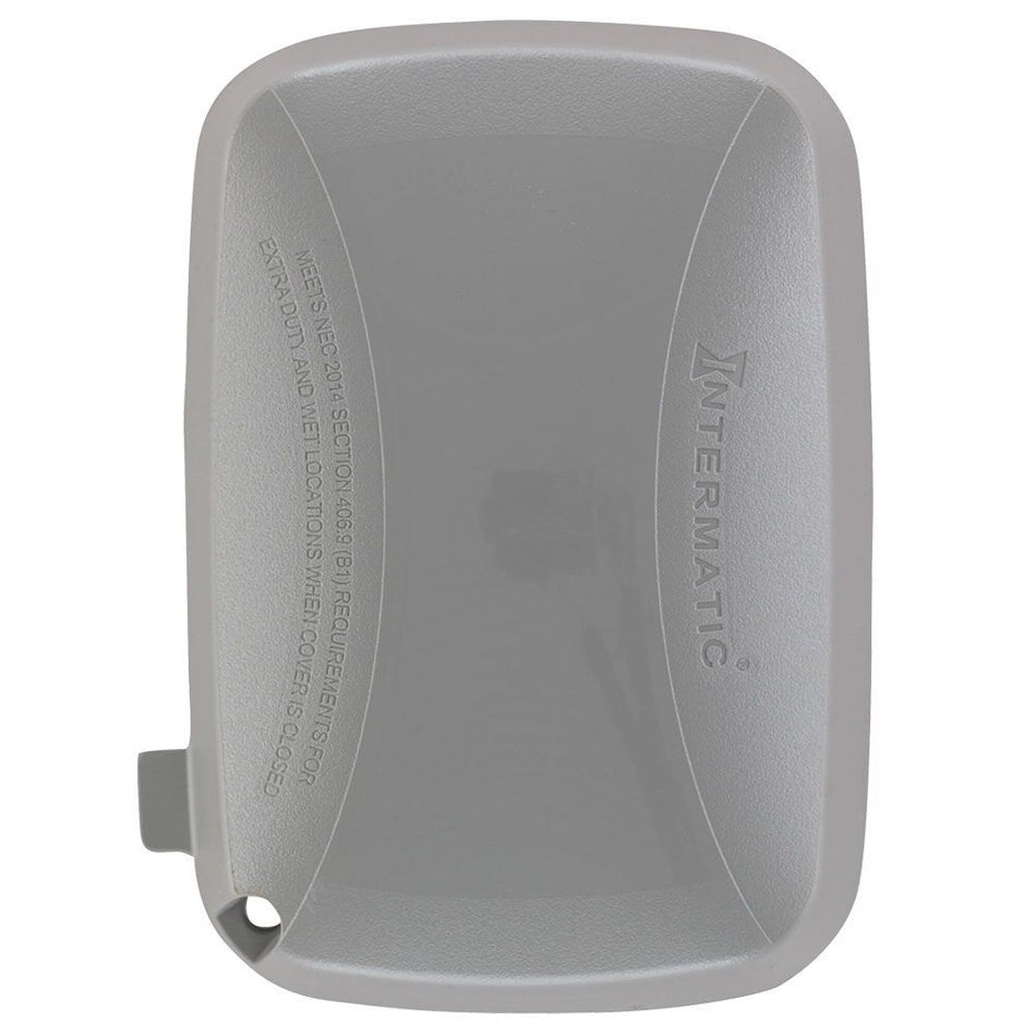 Intermatic WP5100G, Extra-Duty Plastic In-Use Weatherproof Cover, Single-Gang, Vrt/Hrz, 2.75" Gray