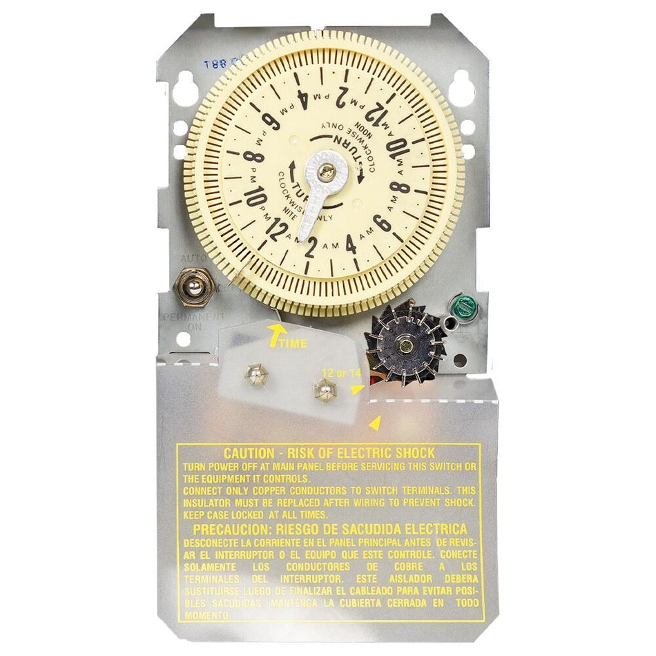 Intermatic T8805M101C, Sprinkler/Irrigation Time Switch with 14-Day Skipper, Mechanism Only