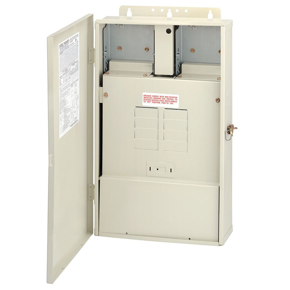 Intermatic T40000RT3, 100 A Load Center Only with 300 W Transformer, 8-Breaker Spaces