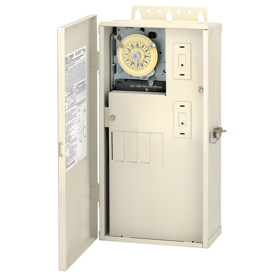 Intermatic T21001R, 60 A load center with 4 breaker spaces