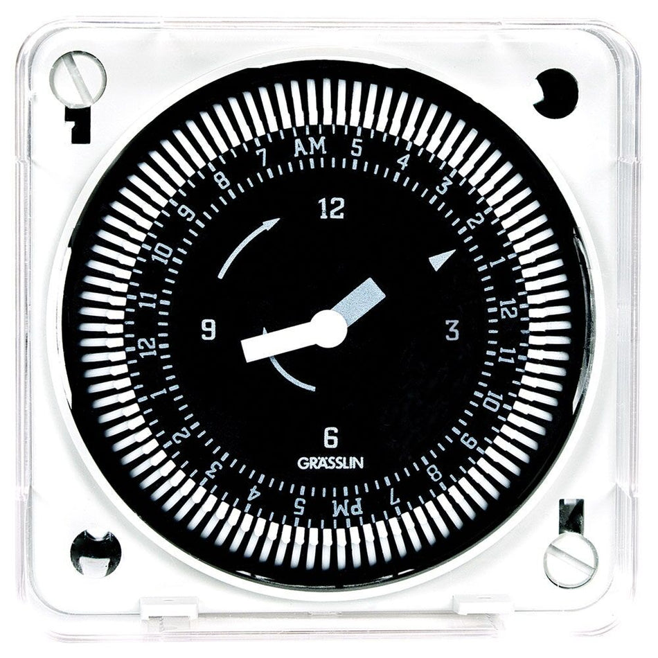 Intermatic MIL72ESTUZ-240, 24-Hour 208/240V Electromechanical Flush Mount Timer Module, 15 Minute Intervals, 21A, SPDT