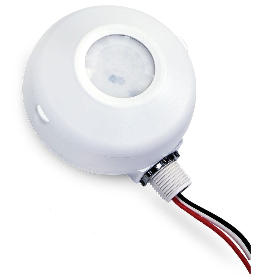 Intermatic IOS-HB-U, Commercial Grade High Bay Ceiling Mount PIR Occupancy Sensor, White
