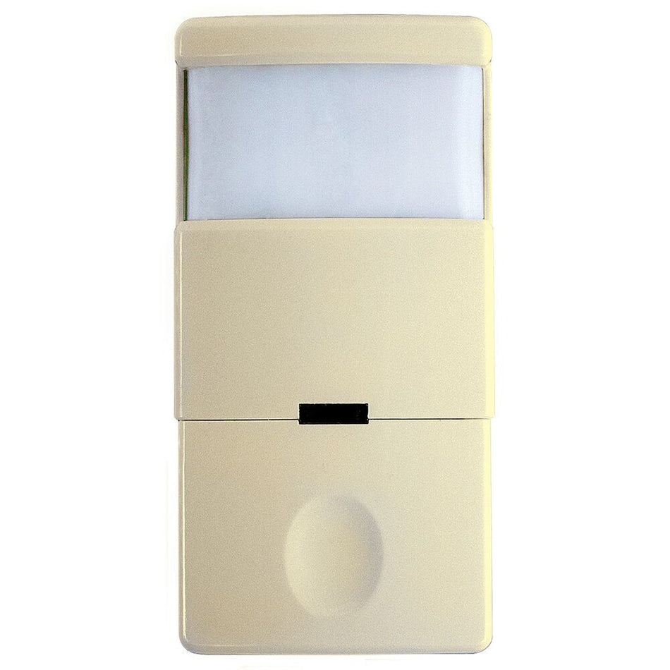Intermatic IOS-DOV-NL-IV, Commercial Grade In-Wall PIR Occupancy/Vacancy Sensor with Nightlight, Ivory