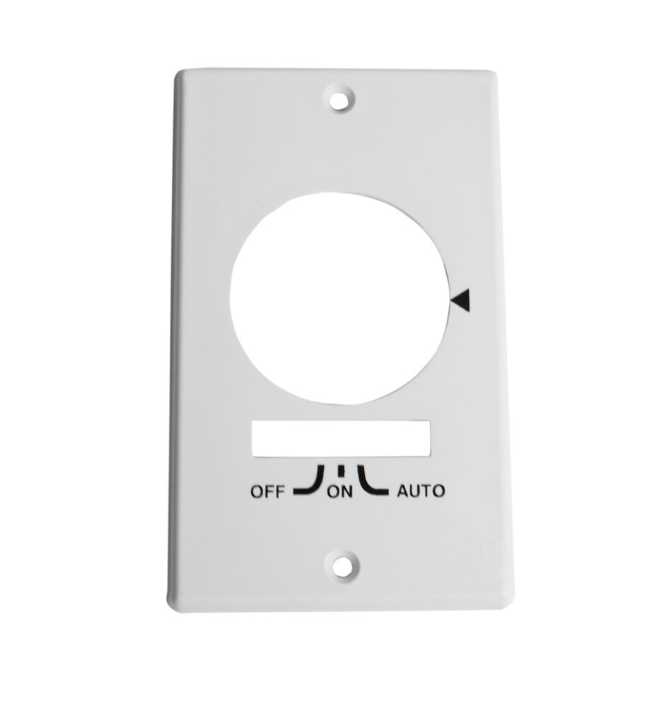 Intermatic 24--00109, Wall Plate for KM2ST-1G or KM2STU-1G, Single Gang, White