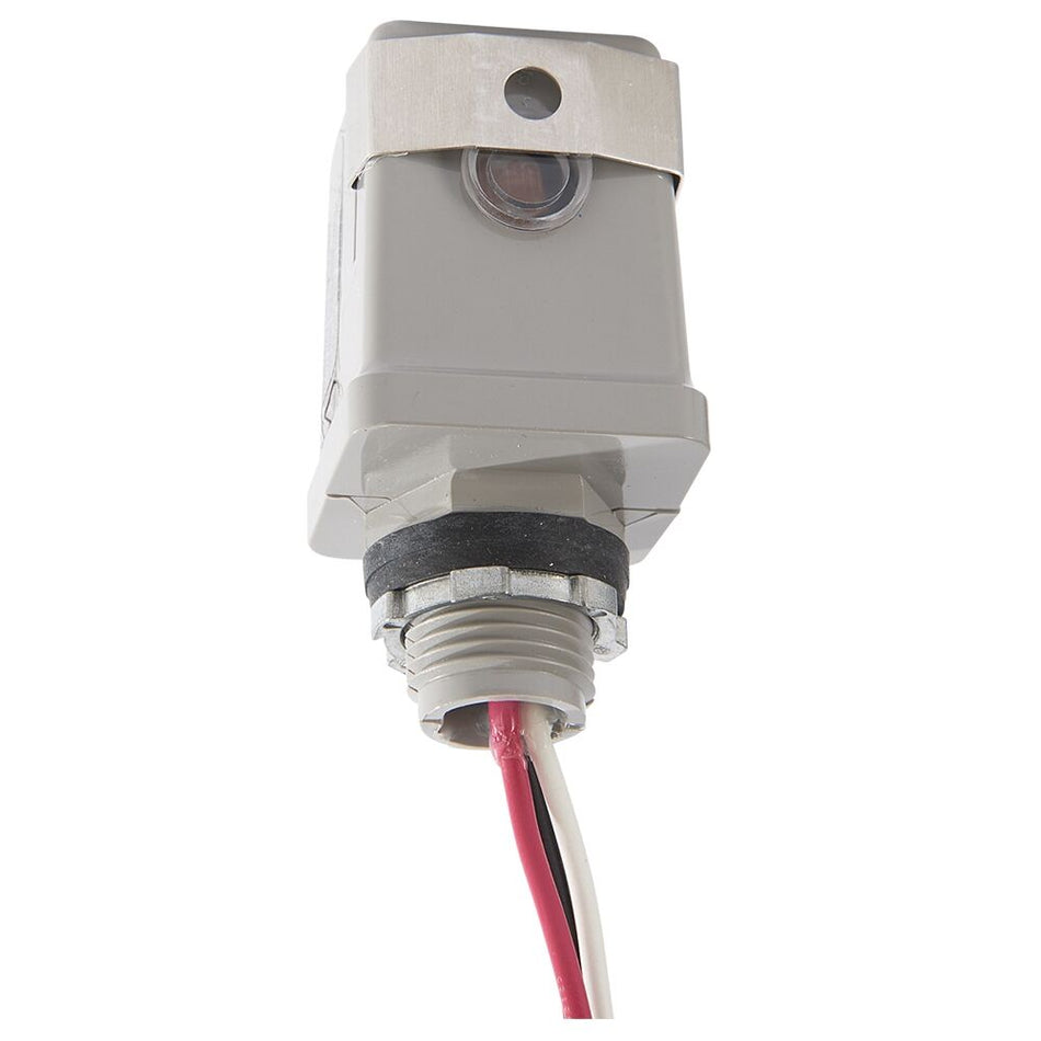 Intermatic K4123C, Stem Mount Thermal Photocontrol, Stem Mounting, Dusk-To-Dawn, 208-277V