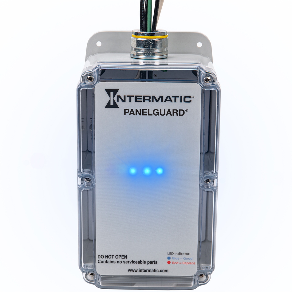 Intermatic H20S23Y2DG2, Surge Protective Device, 7-Mode, 277/480 VAC 3Ph Y, Type 2, EMI/RFI Filter, Audible Alarm, Form C Contact, Surge Current Rating 200kA