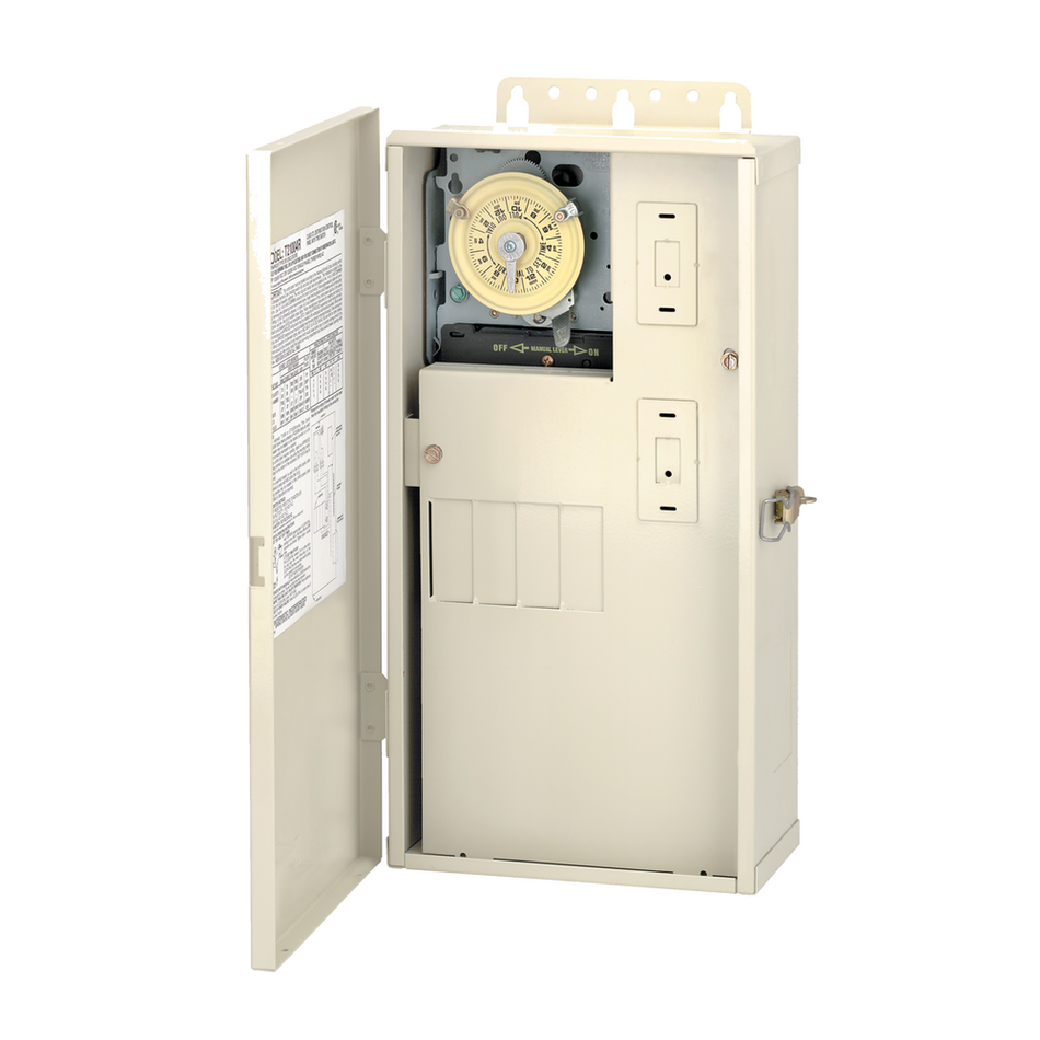 Intermatic T21004R, 60 A load center with 4 breaker spaces