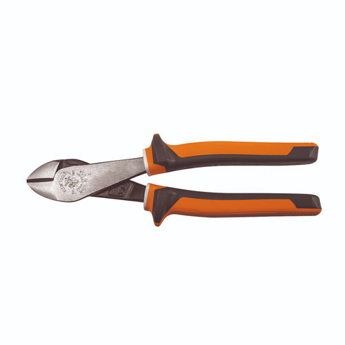 Klein Tools 200028EINS, Diagonal Cutting Pliers, Insulated, Slim Handle, 8-Inch