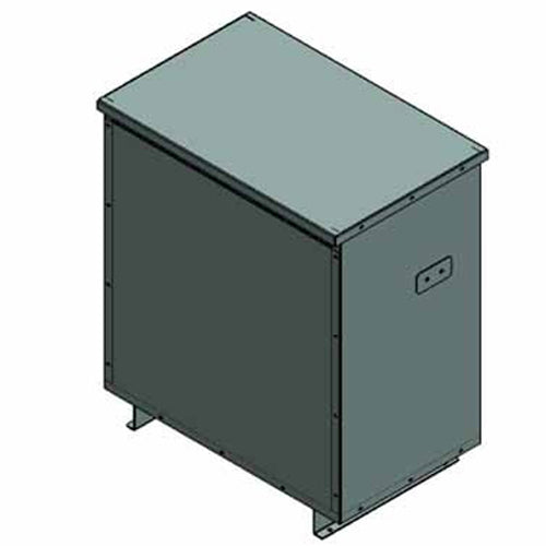 Electric Power 200K5S3C7N1T1, 200KVA, General Purpose Isolation Type Transformer, 3 Phase , Primary 600V Delta, Secondary 380Y/220 Wye, Copper