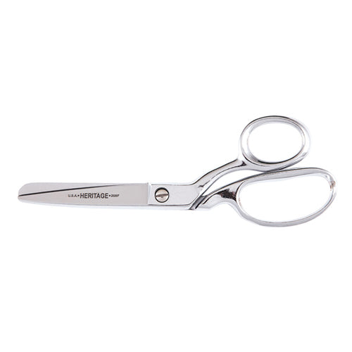 Klein Tools 208F, Bent Trimmer, Fully Rounded Tips, 8-Inch