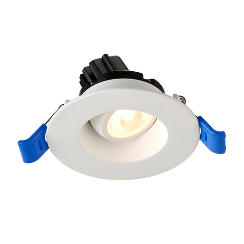 Lotus LRG2-27K-HO-WH, 2" Round White Regressed Gimbal LED, 120VAC, 2700K Warm White, 5.5W, 450 Lumens, 36° Beam Angle