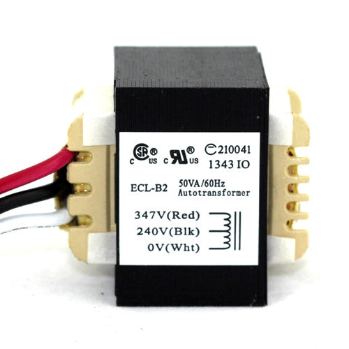 E Craftsmen 210041, Slim-Line 347V Down to 240V 50VA LED Lighting Step-Down Autotransformer