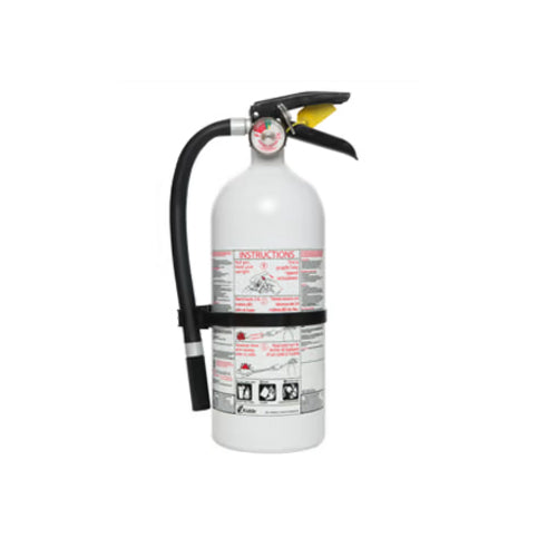 Kidde 21007170P, 2-A:10-B:C Home Series Home/Office White Fire Extinguisher, 4 Lbs