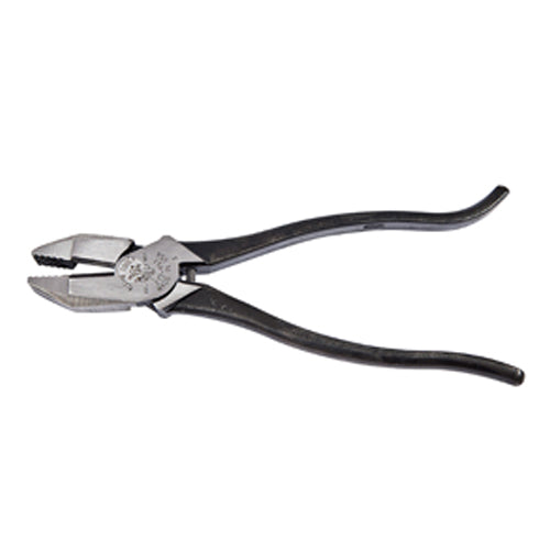 Klein Tools 213-9ST, Ironworker's Pliers, Aggressive Knurl, 9-Inch