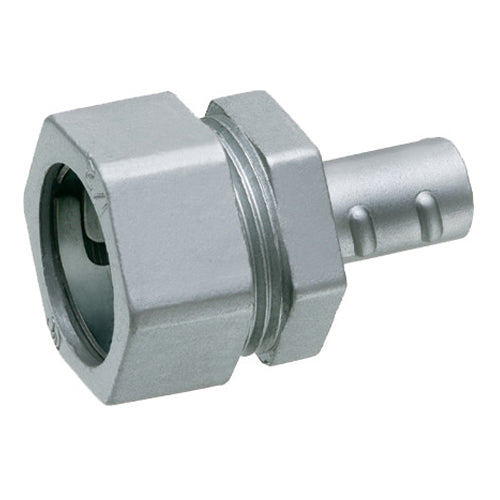 Arlington GF861, 1/2" Combination Coupling, EMT Compression to Flex, Zinc die-cast, 25 Packs