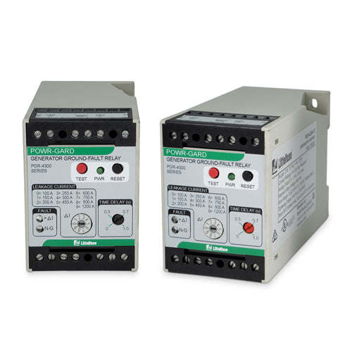 Littelfuse PGR-4300-12, PGR-4300 Series, Generator Ground-Fault Relay, 12VDC