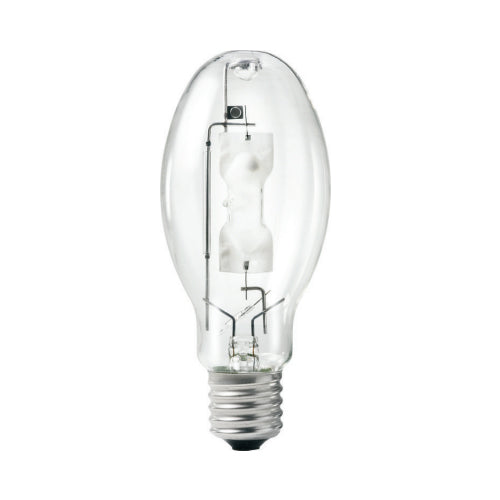 Philips Lighting 232538, MS400/HOR/ED28/PS, Pulse Start Metal Halide ED28 Lamps, E39 Base, 400W, 4000K Cool White, 68 CRI, 40000 Lumens, Clear