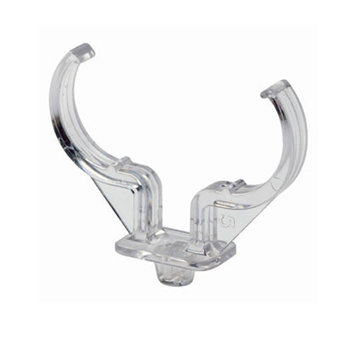 Leviton 23452-H, Snap-In Lamp Support Clip for Horizontal Mount 2G11 Base Twin Tube Fluorescent Lampholder, Clear, 4 Packs