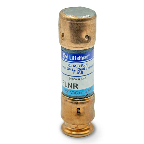 Littelfuse FLNR 9A Class RK5 Fuse, Dual Element, Time Delay, 250Vac/125Vdc, FLNR009