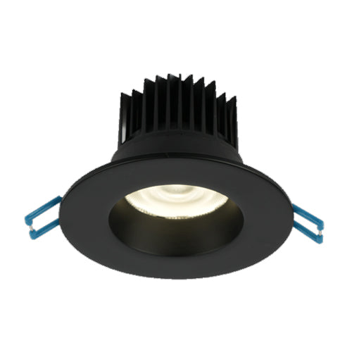 Lotus LD3R-3018K-BK, 3" Round Black Regressed LED, 15W, 120VAC, Dim to Warm 3000-1800K, 1300 Lumens, 38° Beam Angle