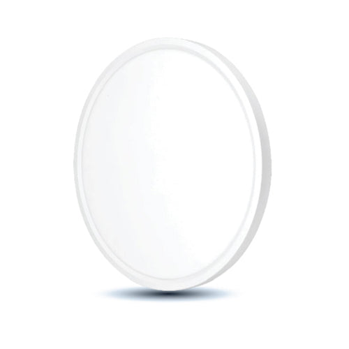 ORTECH 2400-3CCT-WH, 16" Round LED Flush Mount, 30W, 2700LM, 3CCT Selectable, 80CRI, Dimmable, White Trim