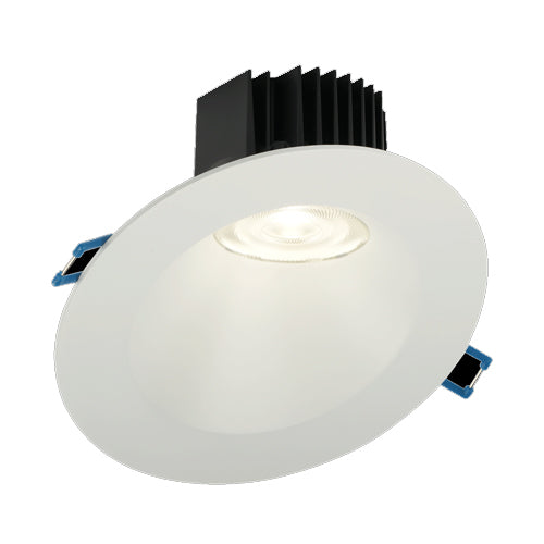 Lotus LD3R-3018K-4RSL-WH, 4" Round 30° Sloped White Regressed LED, 15W, 120VAC, Dim to Warm 3000-1800K, 1280 Lumens, 38° Beam Angle