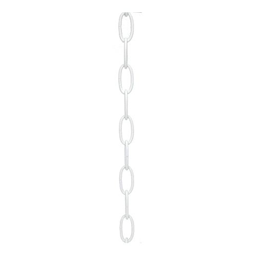 Satco 25-1072, 3' 8 Gauge Chain, Textured White Finish, 24 Packs