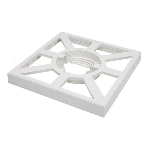 Satco 25-1724, 9" Blink Pro - Square Collar, White Finish