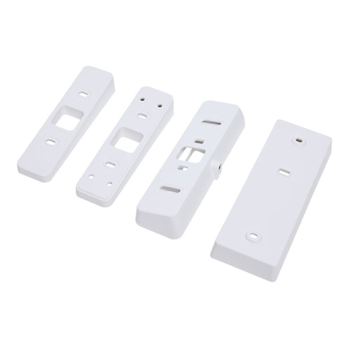 Satco 25-9935, ANGLE MOUNT KIT FOR 65/935, Starfish, Angle Mount Kit for White Doorbell Chime 65/935