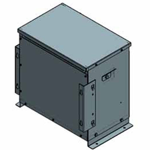 Electric Power 25K5Q8D2T0, 25KVA, General Purpose Isolation Transformer, 1 Phase, Primary 600V, Secondary 120/240V,  Copper
