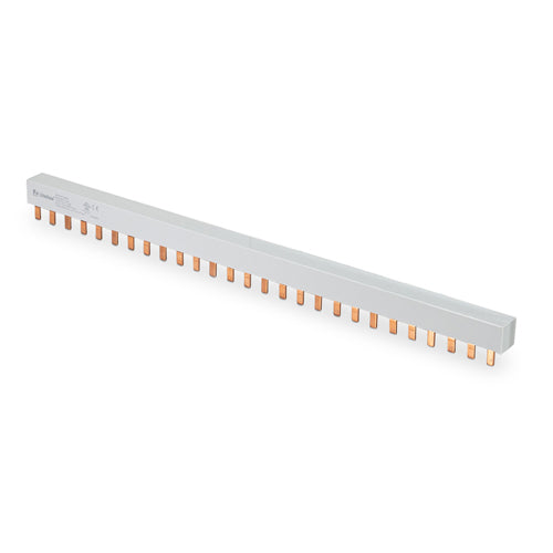 Littelfuse POWR Busbar 80A Power Distribution System, 600Vac/Vdc, 3 Phase, 27 Pole, 18mm² Cross Section, 3PH27P18MM