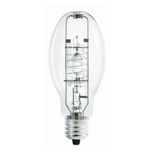 Philips Lighting 281246, MP250/BU, Switch Start Metal Halide Protected “O” Rated Lamp, 250W, Exclusionary Mogul Screw (EX39) Base, 21500 Lumens, 3800K Cool White, 62CRI, Clear