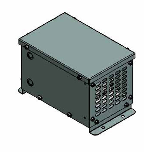 Electric Power 2JP6DA, 2KVA, General Purpose Step Up Isolation Transformer, 1 Phase,  Primary 120V, Secondary 220V, Copper