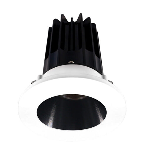 Lotus LED-2-S15W-30K-2RRBK, 2" Recessed LED, 120VAC, 3000K Warm White, 15W, 1000 Lumens, Black Reflector, 24° Beam Angle