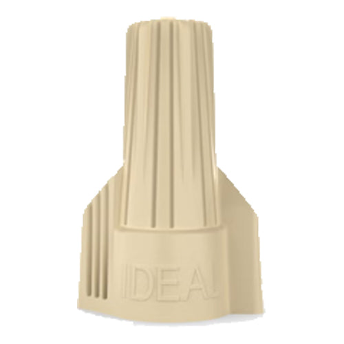 Ideal Industries 30-041J, Twister® Wire Connector, Model 341® Tan, 22-8 AWG, Jar of 175